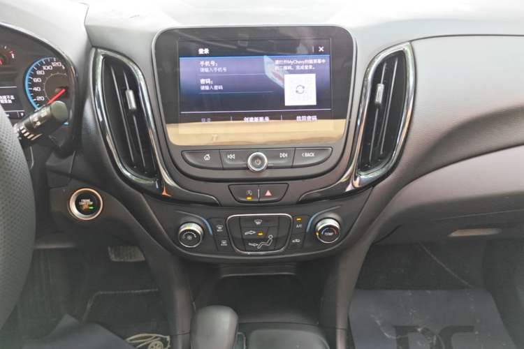 Used Chevrolet Equinox 2021 535T Chijie Edition Audio And AC Panel