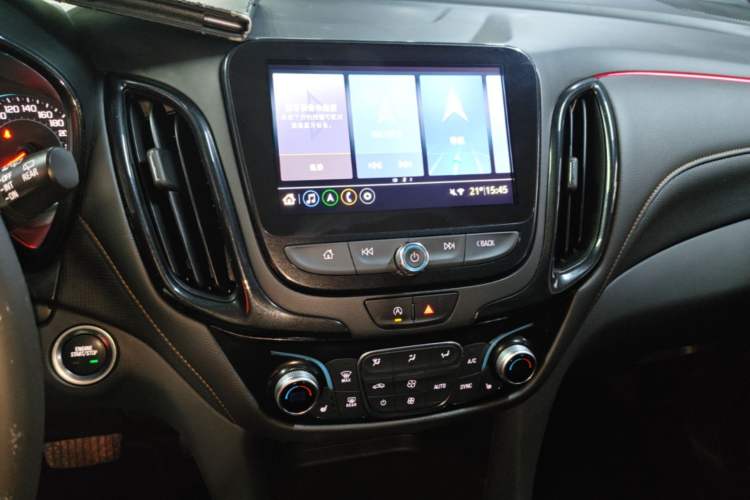 Used Chevrolet Equinox 2021 535T Yujie Edition Audio And AC Panel