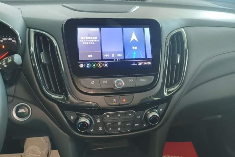 Used Chevrolet Equinox 2021 550T RS Four-Wheel Drive Intelligent Guardian Edition Audio And AC Panel