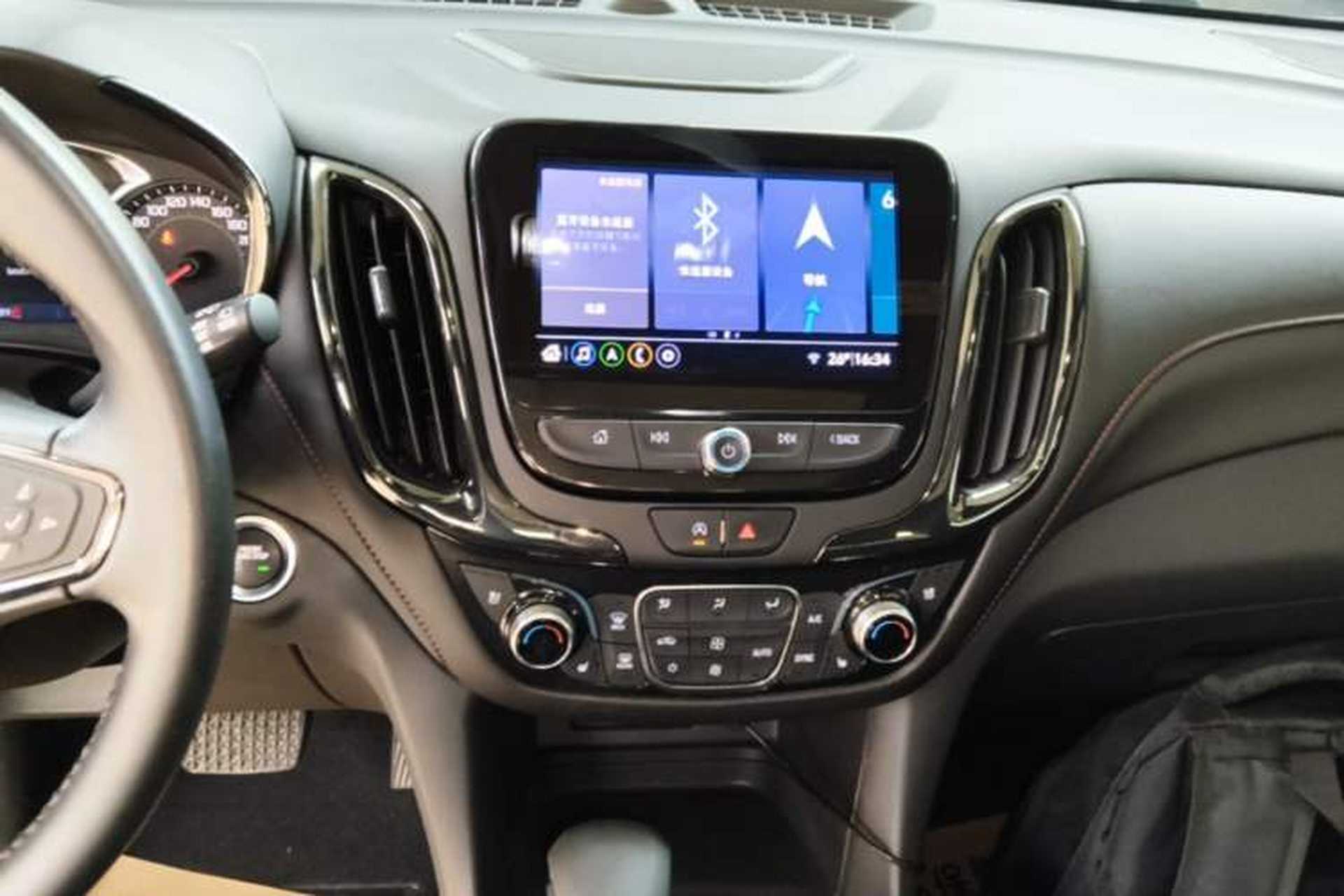 Used Chevrolet Equinox 2021 550T RS Four-Wheel Drive Intelligent Guardian Edition Audio And AC Panel