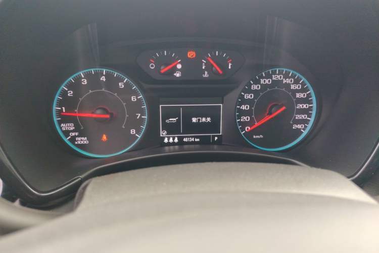 Used Chevrolet Equinox 2021 535T Chijie Edition Odometer Close Up