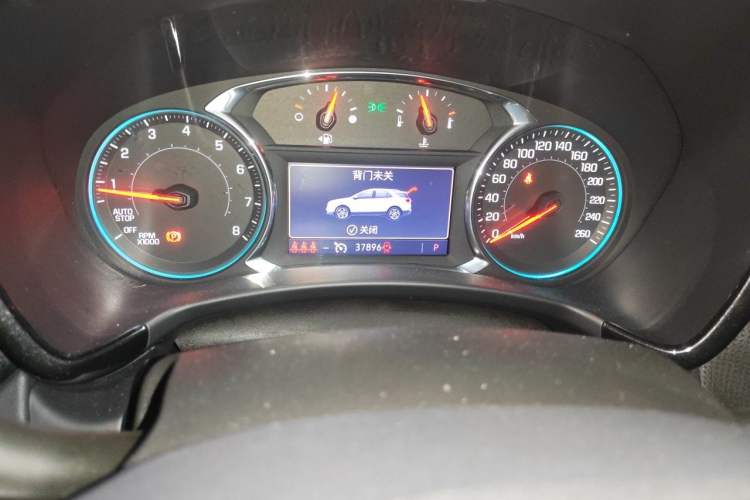 Used Chevrolet Equinox 2021 535T Yujie Edition Odometer Close Up