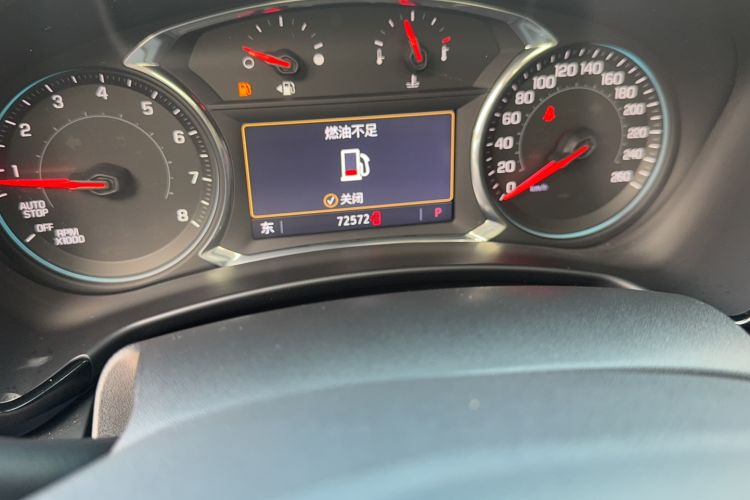 Used Chevrolet Equinox 2021 535T Yujie Edition Odometer Close Up