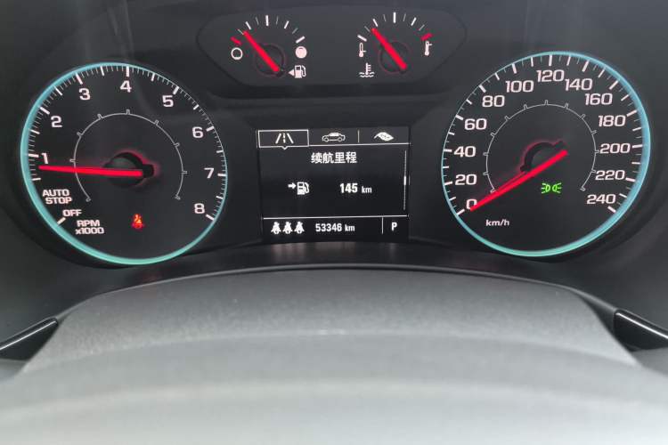 Used Chevrolet Equinox 2021 535T Chijie Edition Odometer Close Up