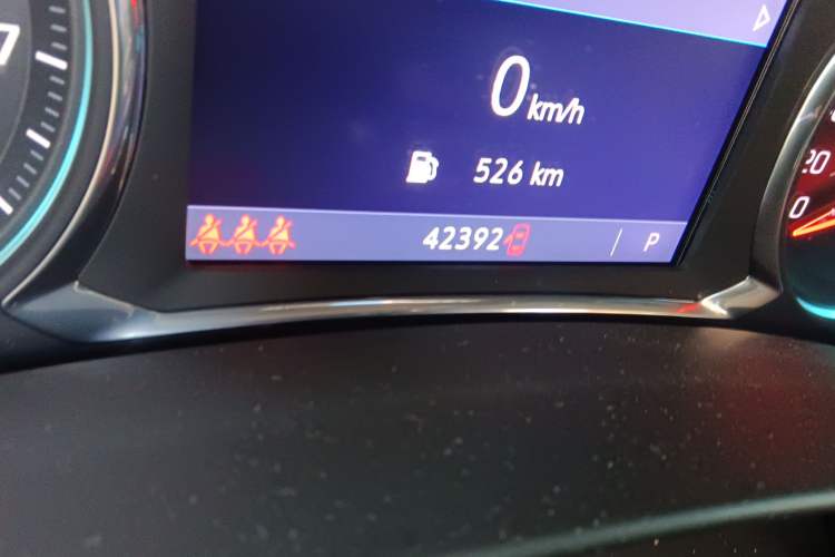 Used Chevrolet Equinox 2021 535T Yujie Edition Odometer Close Up