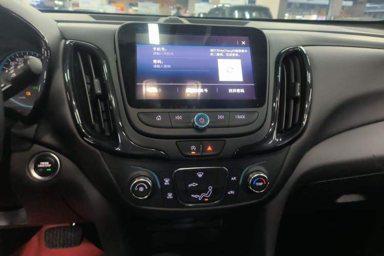 Used Chevrolet Equinox 2021 535T Chijie Edition Audio And AC Panel