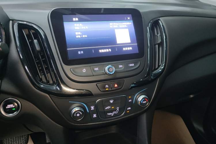 Used Chevrolet Equinox 2021 535T Chijie Edition Audio And AC Panel