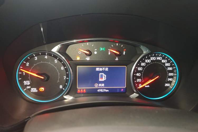 Used Chevrolet Equinox 2021 550T RS Smart Boundary-Pushing Edition Instrument Cluster