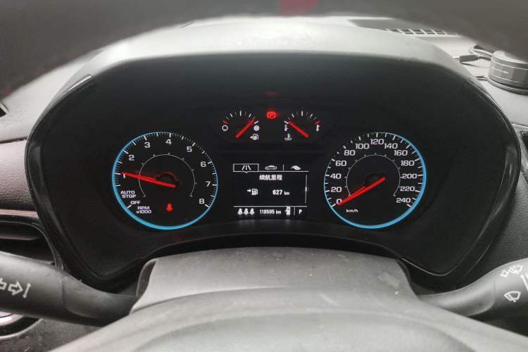 Used Chevrolet Equinox 2021 535T Lingjie Edition Odometer Close Up