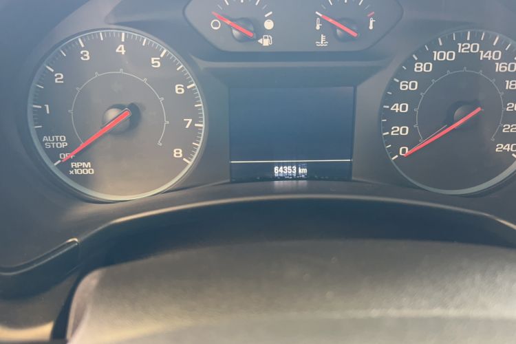 Used Chevrolet Equinox 2021 535T Chijie Edition Odometer Close Up