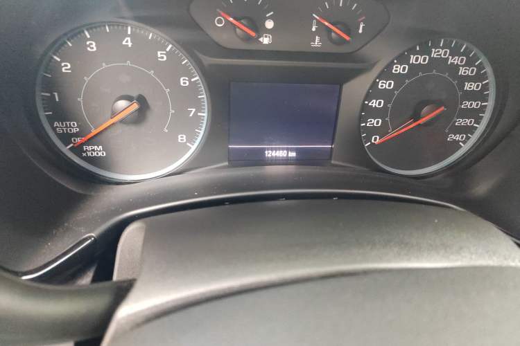 Used Chevrolet Equinox 2021 535T Chijie Edition Odometer Close Up