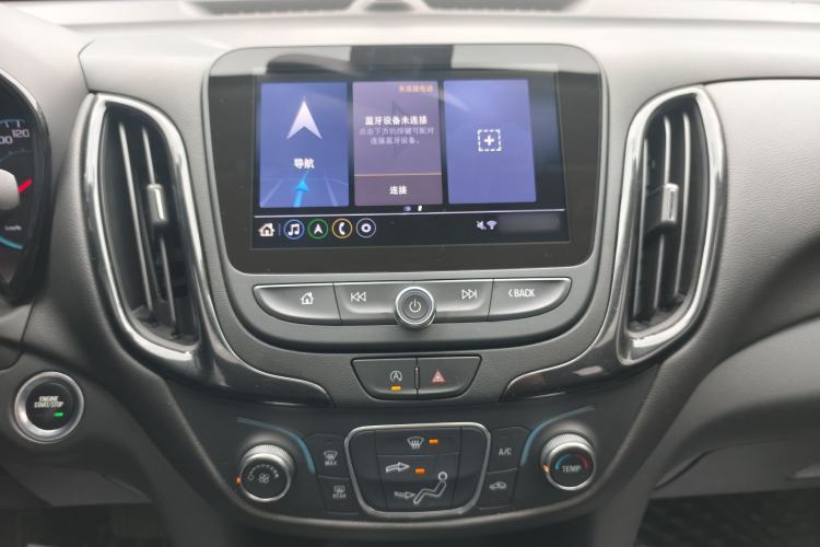Used Chevrolet Equinox 2021 535T Chijie Edition Audio And AC Panel