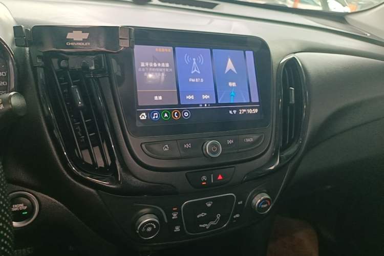 Used Chevrolet Equinox 2021 535T Chijie Edition Audio And AC Panel