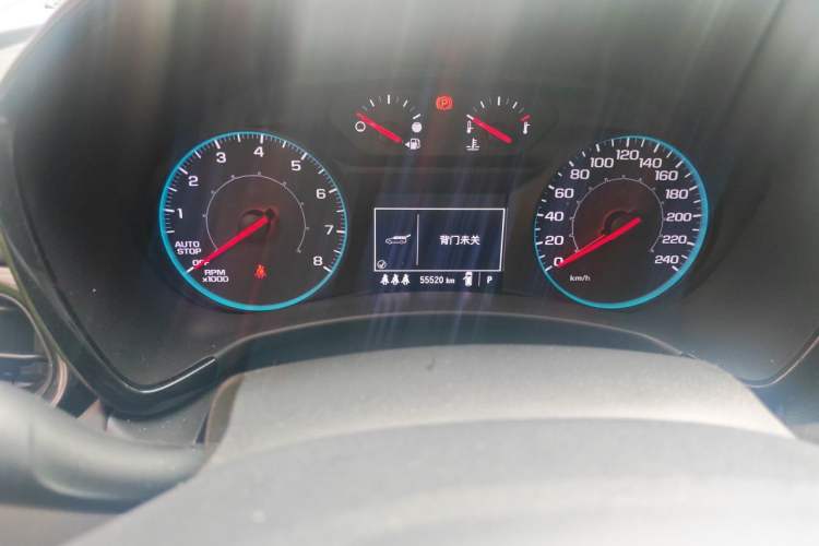 Used Chevrolet Equinox 2021 535T Chijie Edition Odometer Close Up