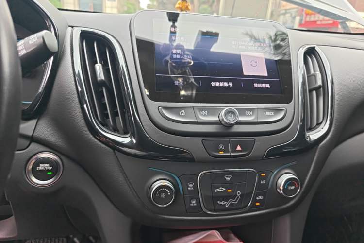 Used Chevrolet Equinox 2022 535T Chijie Edition Audio And AC Panel