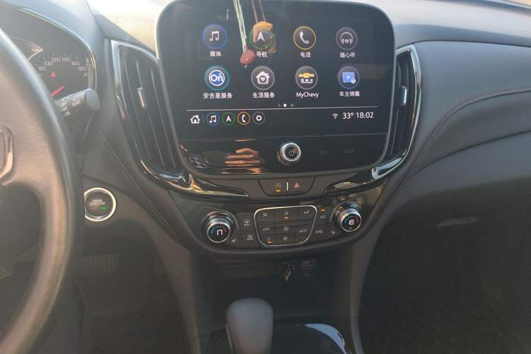 Used Chevrolet Equinox 2022 Mild Hybrid 550T RS Four-Wheel Drive Intelligent Guardian Edition Audio And AC Panel