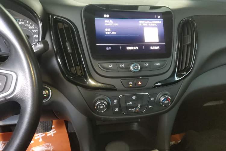 Used Chevrolet Equinox 2022 535T Chijie Edition Audio And AC Panel