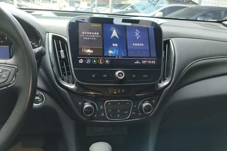 Used Chevrolet Equinox 2022 Mild Hybrid 550T RS Four-Wheel Drive Intelligent Guardian Edition Audio And AC Panel