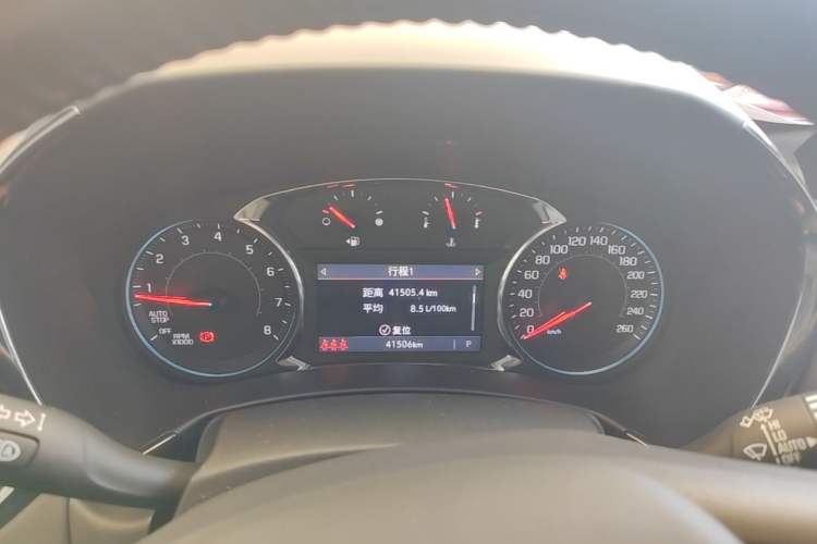 Used Chevrolet Equinox 2022 Mild Hybrid 550T RS Smart Boundary-Setting Edition Instrument Cluster