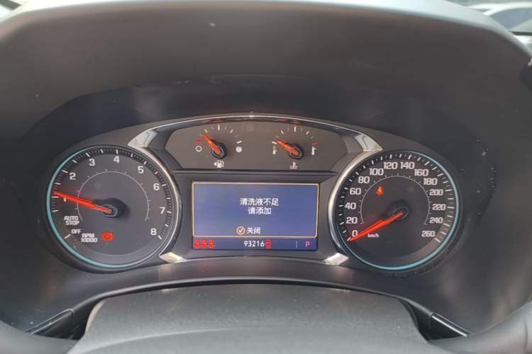 Used Chevrolet Equinox 2022 Mild Hybrid 550T RS Four-Wheel Drive Intelligent Guardian Edition Instrument Cluster