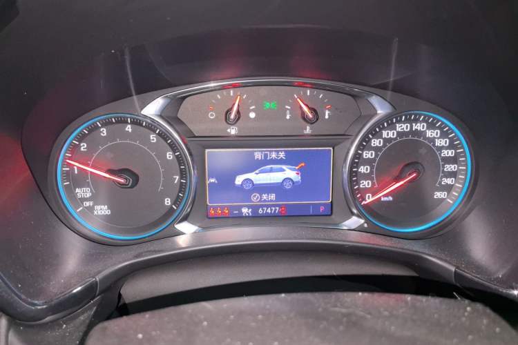 Used Chevrolet Equinox 2022 Mild Hybrid 550T RS Four-Wheel Drive Intelligent Guardian Edition Instrument Cluster