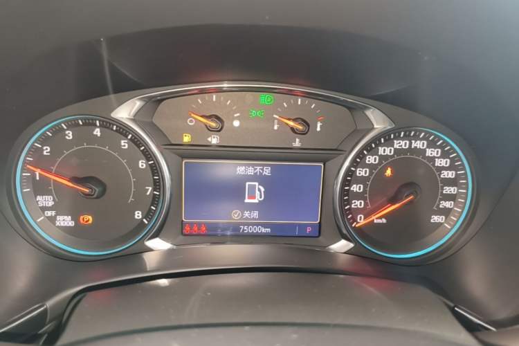 Used Chevrolet Equinox 2022 Mild Hybrid 550T RS Smart Boundary-Setting Edition Instrument Cluster