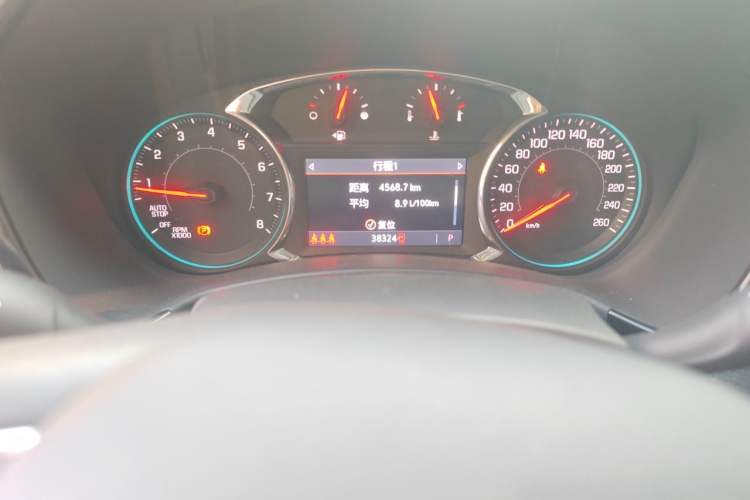 Used Chevrolet Equinox 2022 535T YuJie Edition Odometer Close Up
