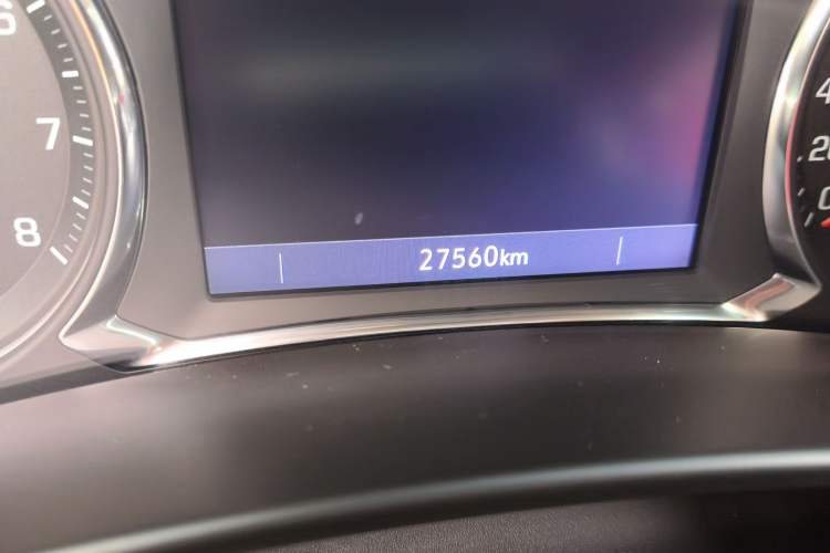 Used Chevrolet Equinox 2022 535T YuJie Edition Odometer Close Up