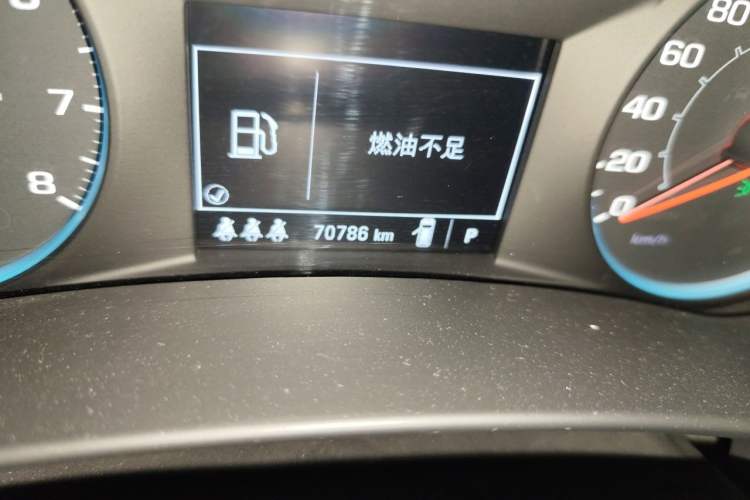 Used Chevrolet Equinox 2022 535T Chijie Edition Odometer Close Up