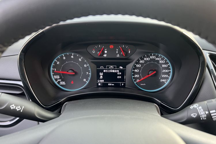 Used Chevrolet Equinox 2022 535T Chijie Edition Odometer Close Up