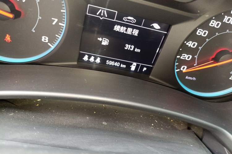 Used Chevrolet Equinox 2022 535T Chijie Edition Odometer Close Up