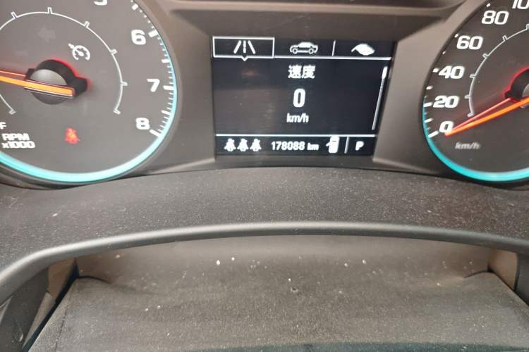 Used Chevrolet Equinox 2022 535T Chijie Edition Odometer Close Up