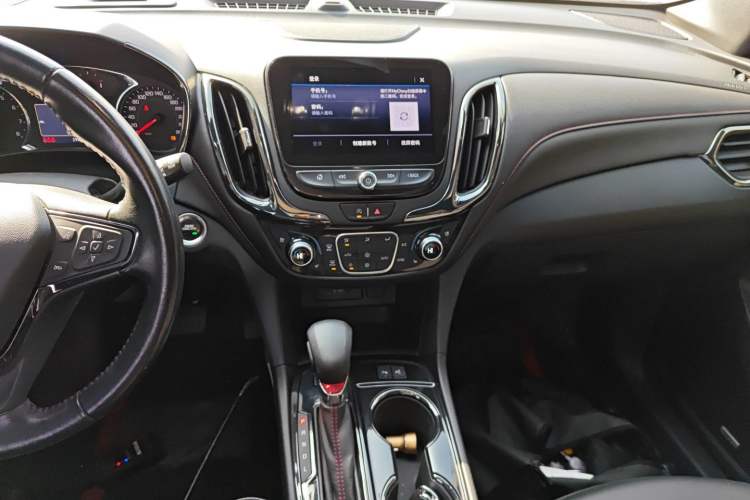 Used Chevrolet Equinox 2022 Mild Hybrid 550T RS Four-Wheel Drive Intelligent Guardian Edition Audio And AC Panel