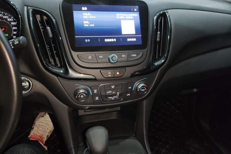 Used Chevrolet Equinox 2022 535T Chijie Edition Audio And AC Panel