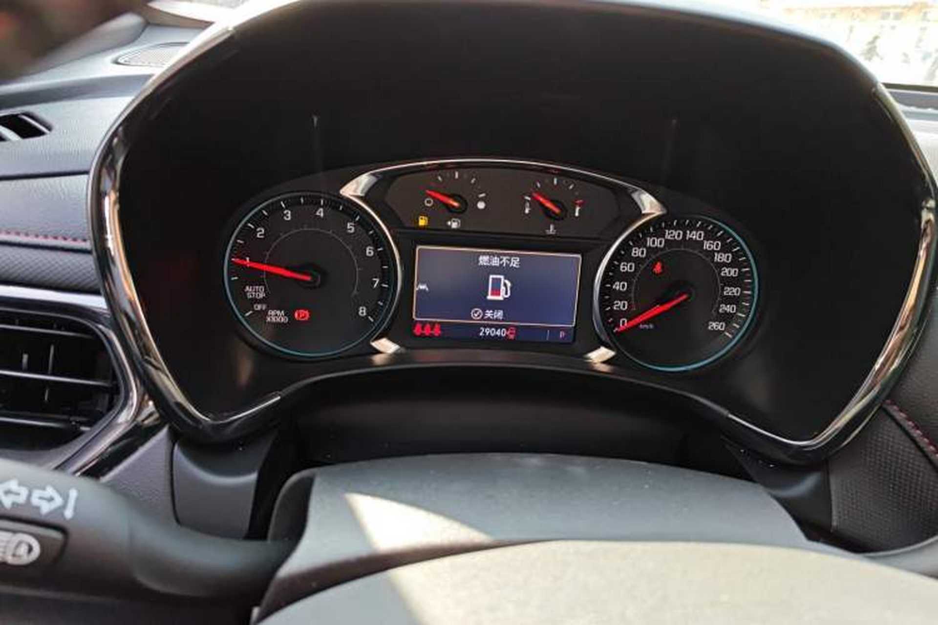 Used Chevrolet Equinox 2022 Mild Hybrid 550T RS Four-Wheel Drive Intelligent Guardian Edition Instrument Cluster