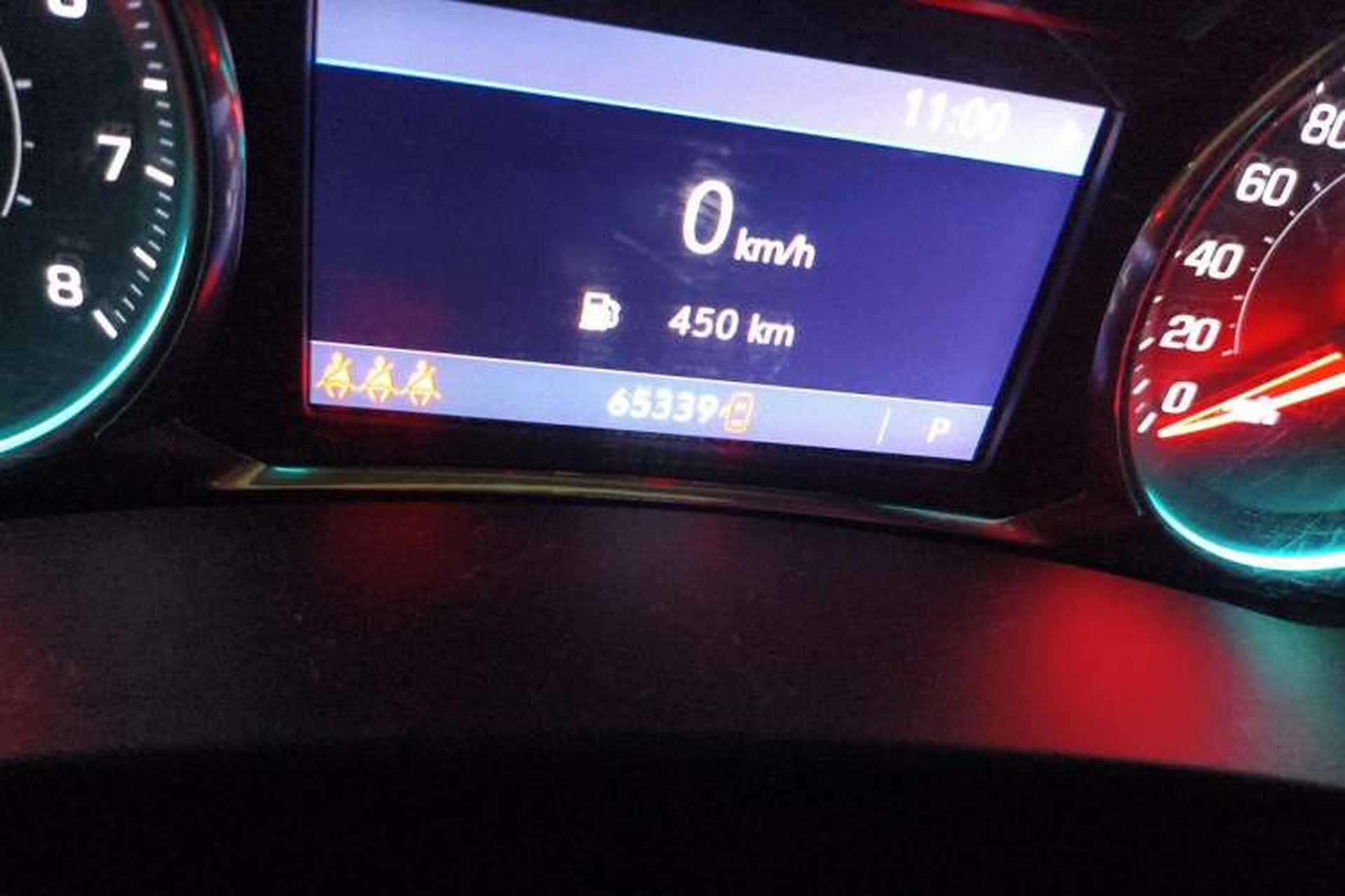 Used Chevrolet Equinox 2022 Mild Hybrid 550T RS Four-Wheel Drive Intelligent Guardian Edition Odometer Close Up