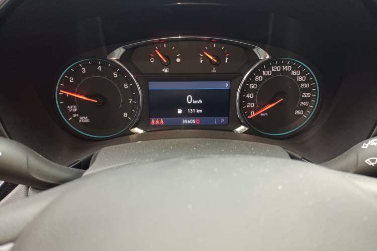 Used Chevrolet Equinox 2022 535T Chijie Edition Odometer Close Up