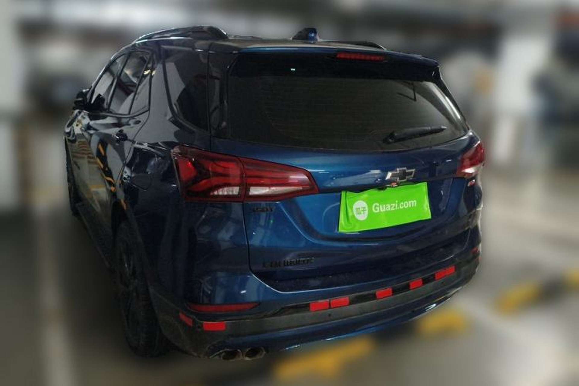 Used Chevrolet Equinox 2022 Mild Hybrid 550T RS Four-Wheel Drive Intelligent Guardian Edition Rear Left 45 Deg