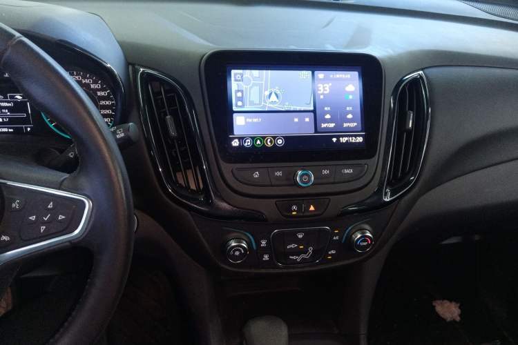 Used Chevrolet Equinox 2022 535T Chijie Edition Audio And AC Panel