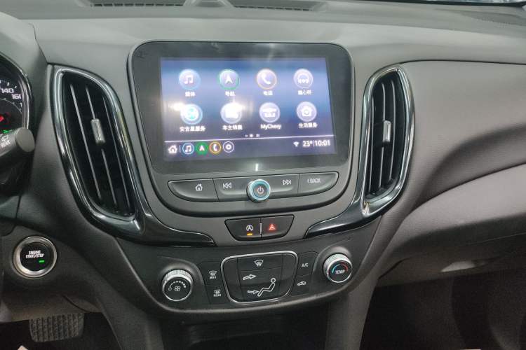 Used Chevrolet Equinox 2022 535T Chijie Edition Audio And AC Panel
