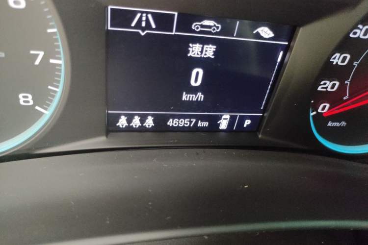 Used Chevrolet Equinox 2022 535T Chijie Edition Odometer Close Up