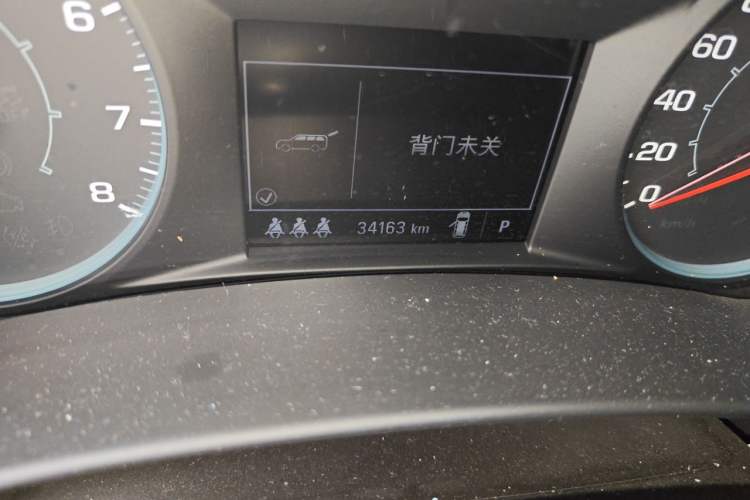 Used Chevrolet Equinox 2022 535T Chijie Edition Odometer Close Up