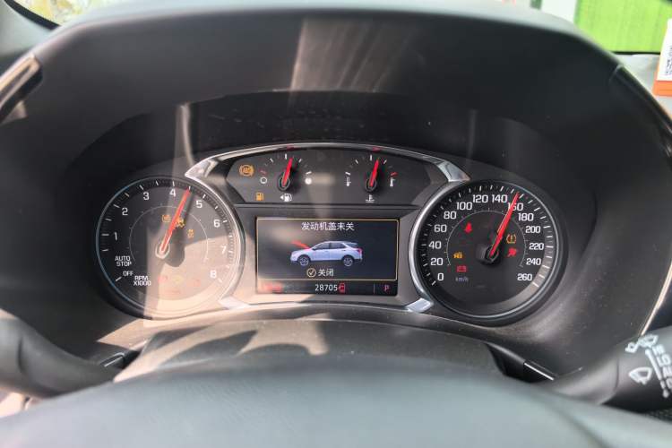 Used Chevrolet Equinox 2022 Light Hybrid 550T RS All-Wheel-Drive Smart Boundary Edition Instrument Cluster