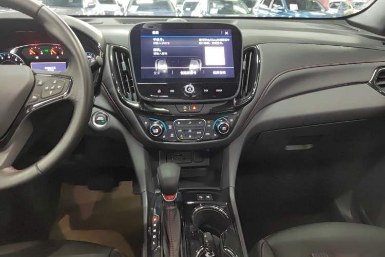 Used Chevrolet Equinox 2022 Mild Hybrid 550T RS Four-Wheel Drive Intelligent Guardian Edition Audio And AC Panel