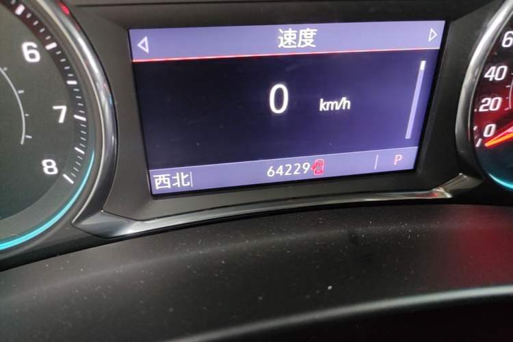 Used Chevrolet Equinox 2022 535T YuJie Edition Odometer Close Up