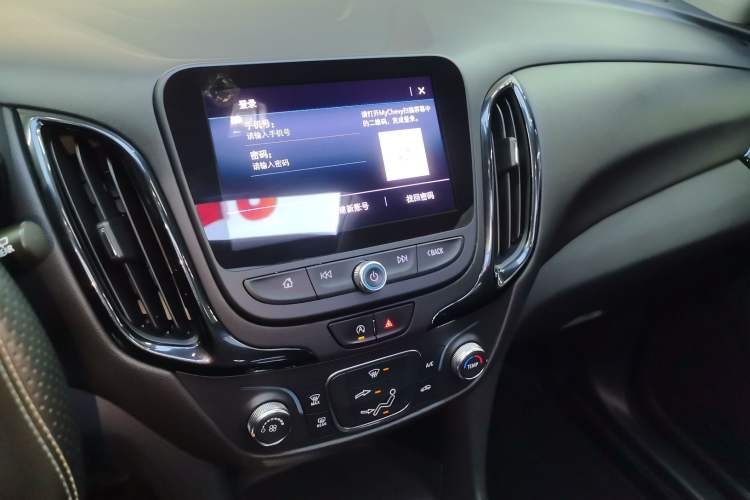 Used Chevrolet Equinox 2023 1.5T Chijie Version Audio And AC Panel