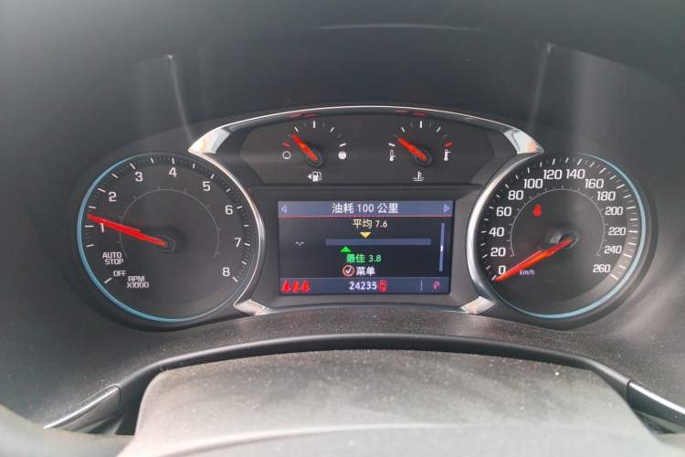 Used Chevrolet Equinox 2023 Mild Hybrid 2.0T RS All-Wheel-Drive Smart Guardian Edition Instrument Cluster