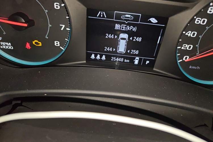 Used Chevrolet Equinox 2023 1.5T Chijie Version Odometer Close Up