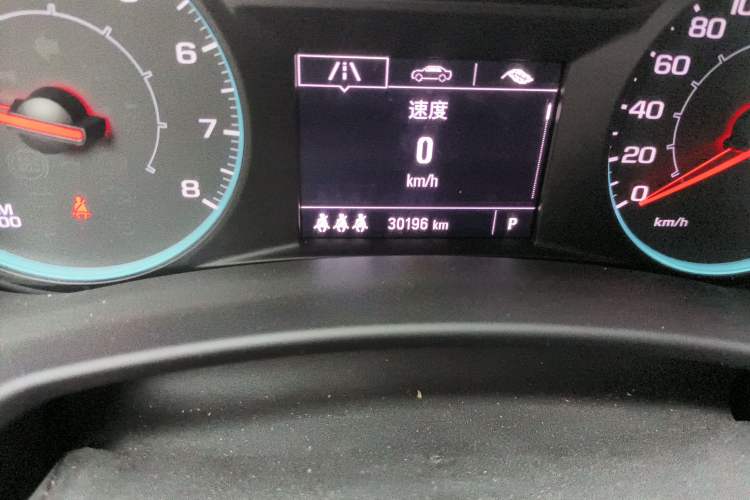 Used Chevrolet Equinox 2023 1.5T Chijie Version Odometer Close Up
