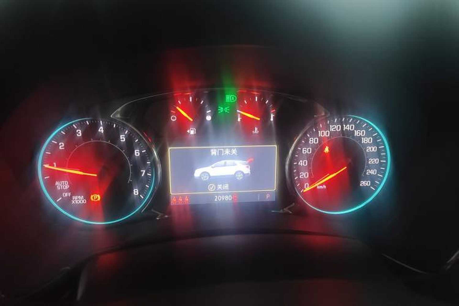 Used Chevrolet Equinox 2023 Mild Hybrid 2.0T RS All-Wheel-Drive Smart Boundary Edition Instrument Cluster